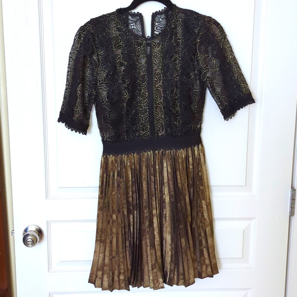 Reiss dress size small black cocktail dress